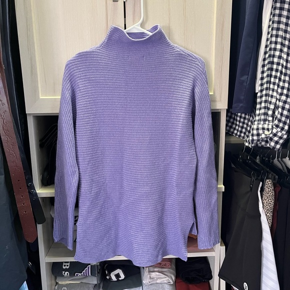Made in Italy - Wool Purple Sweater - Picture 3 of 4